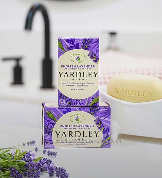 Yardley london english lavender увлажняющее мыло с экстрактом лаванды