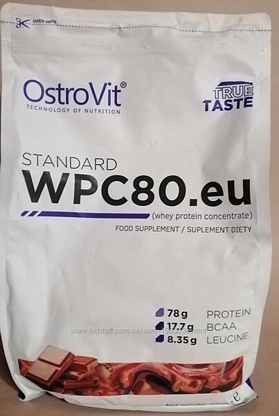 Протеин OstroVit WPC80. UA, 2 kg 
