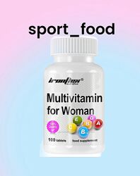 Мультивитаминный женский комплекс IronFlex Multivitamin for Women