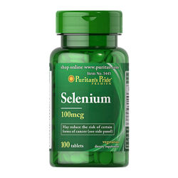 Селен Puritan&acutes Pride Selenium 100 mcg 100 tabs