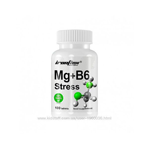 Магній В6 антистрес IronFlex MgB6 Stress 100 tab