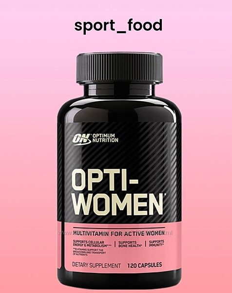 ON Opti-Women,120кап Опті вумен 120кап