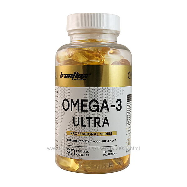 Omega-3 Ultra від IronFlex Омега-3 90капс.