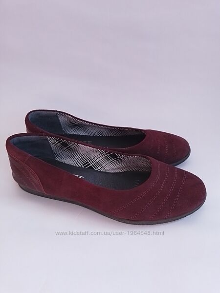 Балетки з натуральної шкіри 