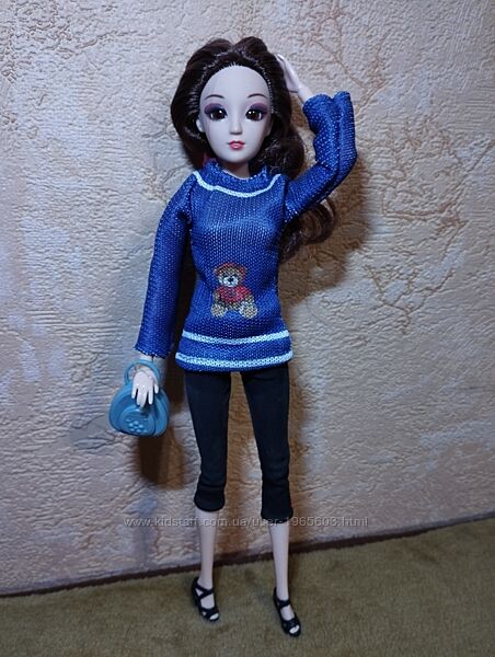 Лялечка mini bjd із 3d очима