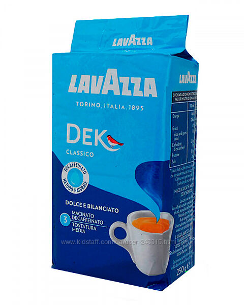 Кофе Lavazza Dek 250г