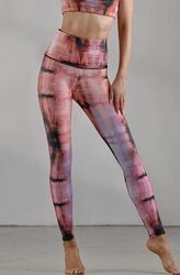 ЛЕГІНСИ ЛОСИНИ СПОРТИВНІ МІДІ ONZIE - DREAM TIE-DYE GRAPHIC HIGH RISE