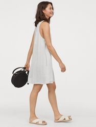Плаття  жіноче H&M 0629381 S Сірий меланж