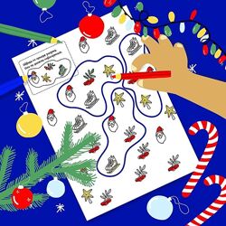 Новогодний адвент-календарь на 9-10 лет Банда умников