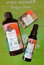 Набор Манго-Кориандр Парфюмированный Спрей  Гель 400мл Мыло Ив Роше 