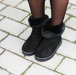 Угги женские с мехом размер 36, 38, 39 теплые ботинки зимняя обувь уггі