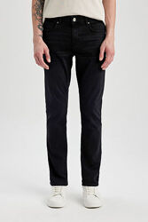 Чорні джинси скіні Topman W30/L32 stretch skinny