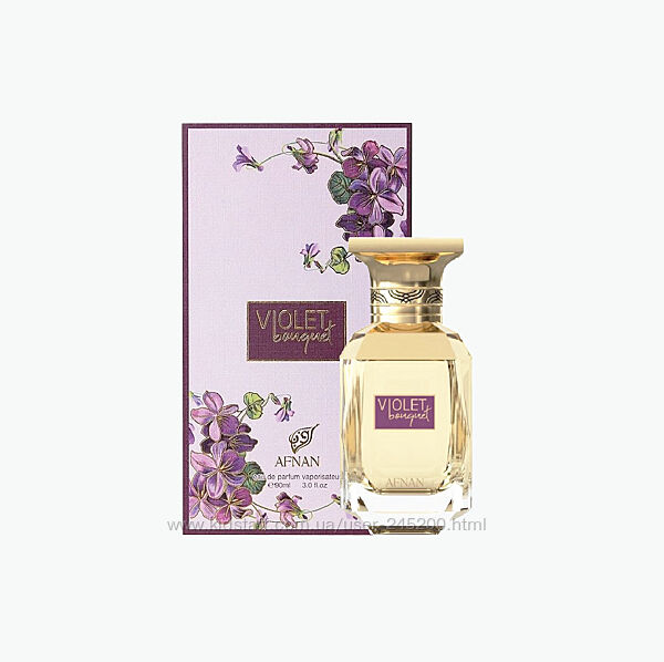 Распивы оригинальной парфюмерии Afnan Violet Bouquet