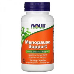 Now Foods, Menopause Support, Поддержка менопаузы  90 шт менопауза