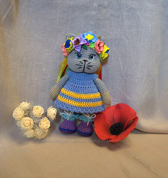 Киця-Україночка 20 см