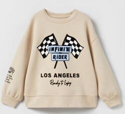 Світшот для дівчинки, світшот фліс, світшот Зара 