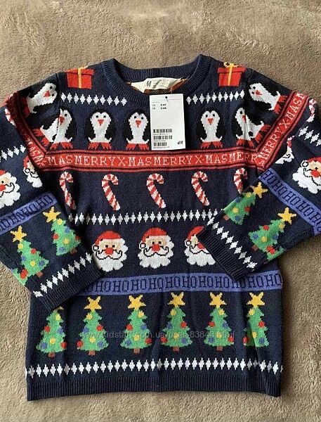 Новорічний светр Н&М 