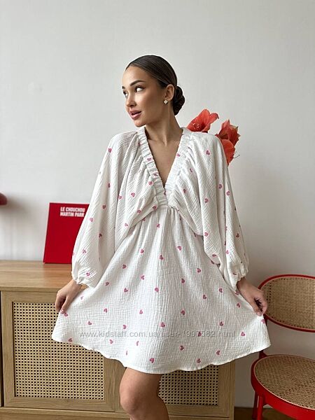 Сукня із натуральної тканини Муслін модель 435 