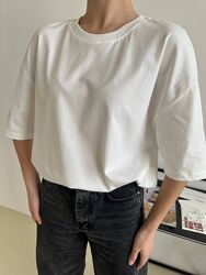 Базова футболка в стилі Zara модель 018