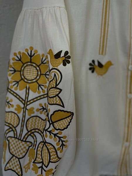 Жіноча вишиванка літня сучасна мережка блуза вишита сорочка на гудзиках