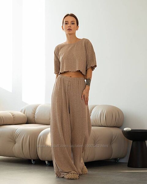 Жіноча піжама Eliza  Модель 20893 20892 20891 Розміри S, M, L  Тканин