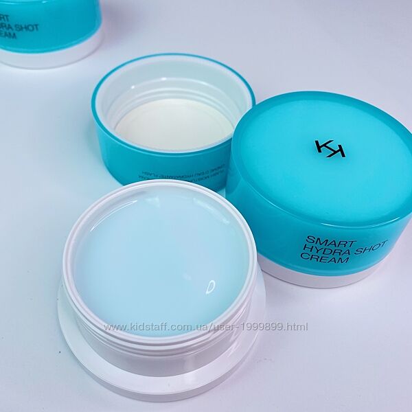 Зволожуючий крем для обличчя Kiko Milano Smart Hydrashot Cream. крем 