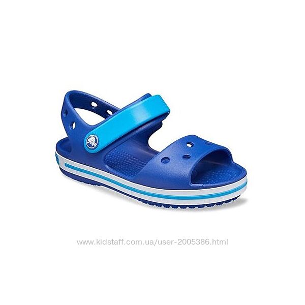 Дитячі босоніжки Crocs crocband sandal оригінал розміри с6-j3