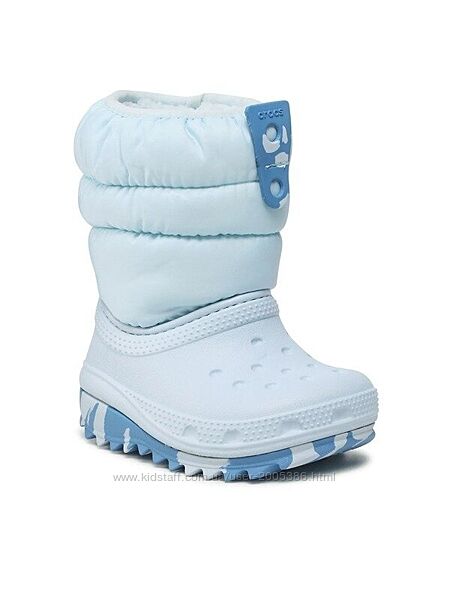 Зимові чоботи Crocs Classic Neo Puff Boot оригінал c11