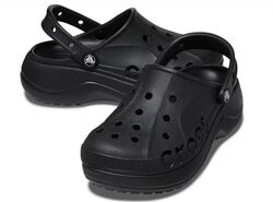 жіночі шльопанці Crocs Baya platform w7-w10 оригінал різні кольори