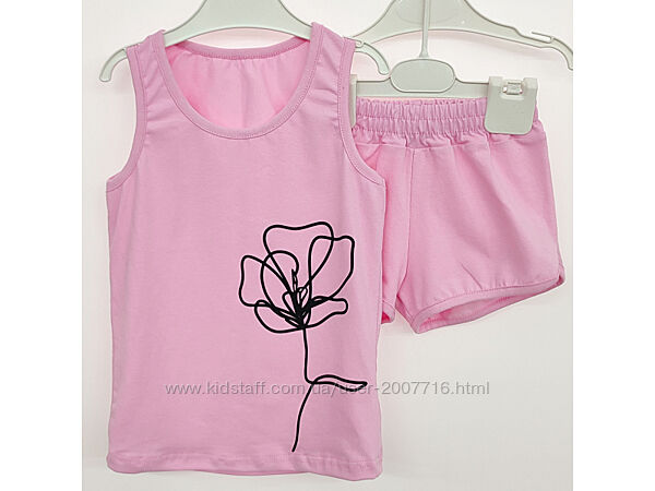 Комплект для дівчинки в кольорах і розмірах