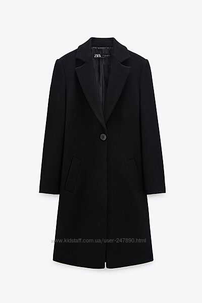 Пальто із шерсті Zara