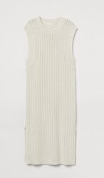 Платье вязки пуантелле H&M
