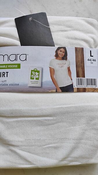 Жіноча футболка р. l esmara /німеччина