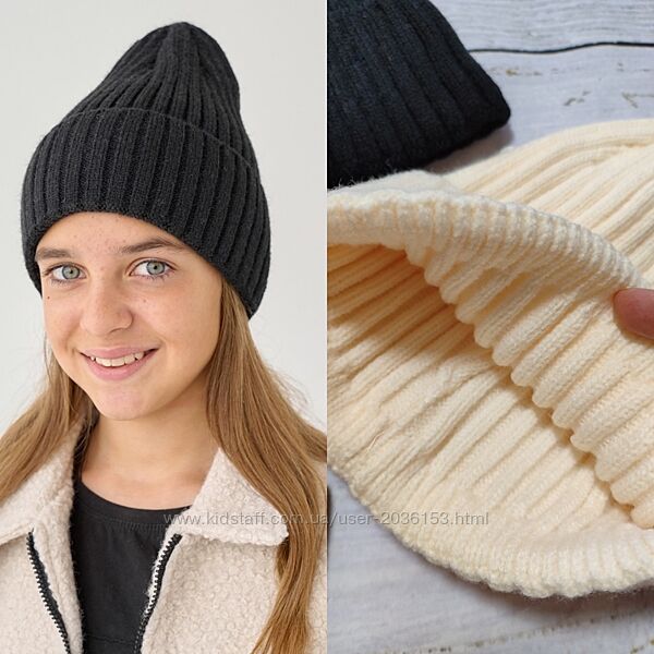 Шапка підліткова на дівчинку