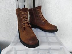 Демисезонние кожанние ботинки, берци Clarks р.39, 
