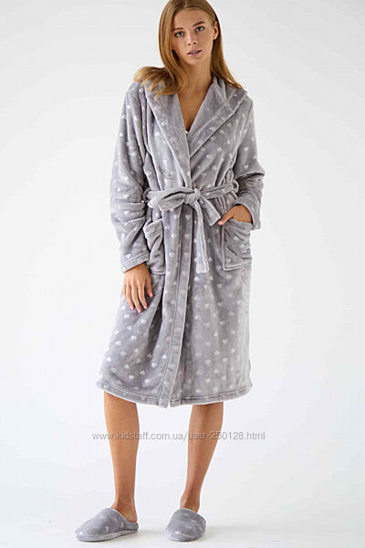 Трикотажные, флиссовые халаты KEY, naviale