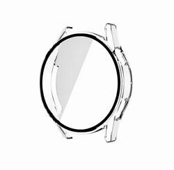 Чехол со стеклом для Huawei Watch GT3 Pro 46 мм прозрачный
