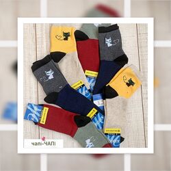 Шкарпетки жіночі, махрові Котик
