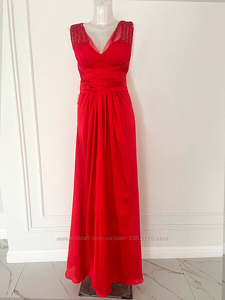Вечірня червона сукня Valentino