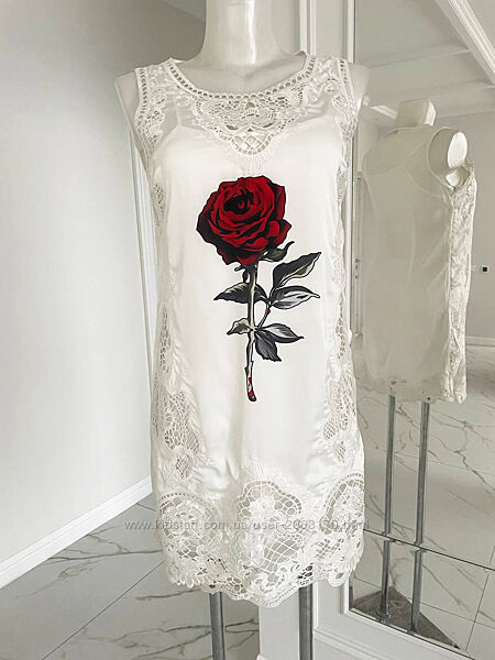 Сукня Dolce & Gabbana з трояндою