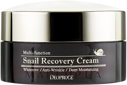 Восстанавливающий крем  с муцином улитки Deoproce Snail Recovery Cream