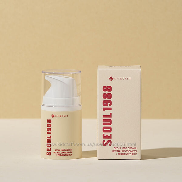 Крем з ретиналем K-secret Seoul 1988 retinal liposome fermented rice 50ml