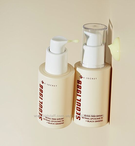 Сироватка з ретиналем K-secret Seoul 1988 retinal liposome black ginseng 30