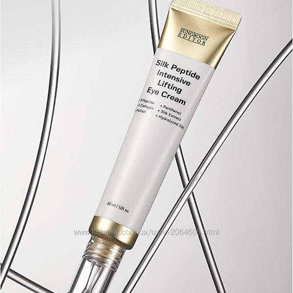Крем проти мішків під очима Sungboon Editor silk peptide intensive lifting