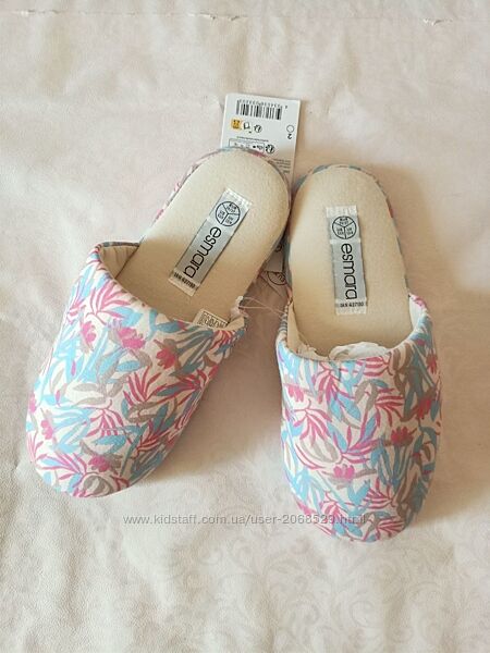 Домашні м&acuteякі тапочки жіночі 36/37, 38/39, 40/41 esmara. тапочки домашние 