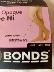 Універсальні гольфи носки капронові 40 ден колір nude, bonds 7557
