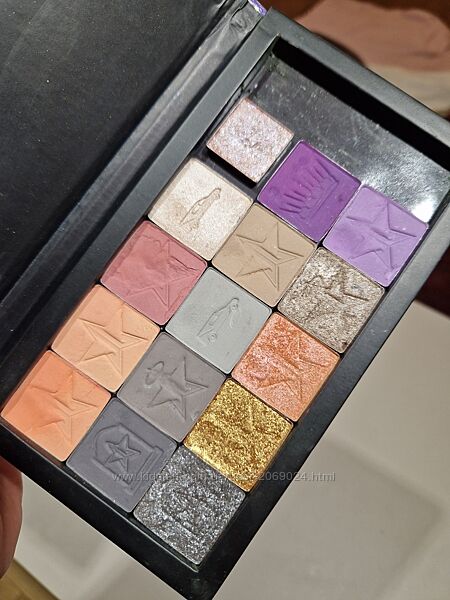 Самонабірна палетка Jeffree Star Blood lust, Pricked, Cremated 