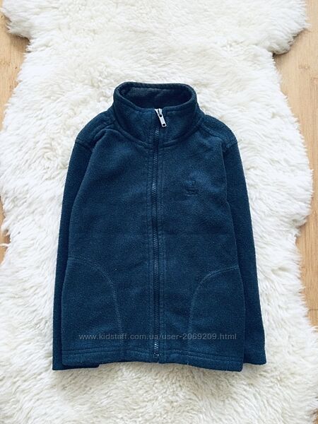 5 рок 110 зріст. фліска, толстовка на молнії. колір сірий. є кишені. стан в