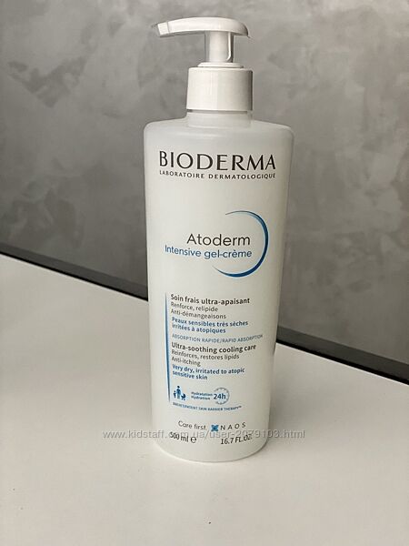 Bioderma atoderm intensive gel-crme ultra-soothing fresh care 500 мл