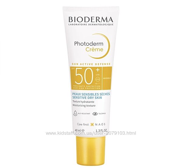 Сонцезахисний крем Bioderma Photoderm Sun Active Defense SPF50 40 мл